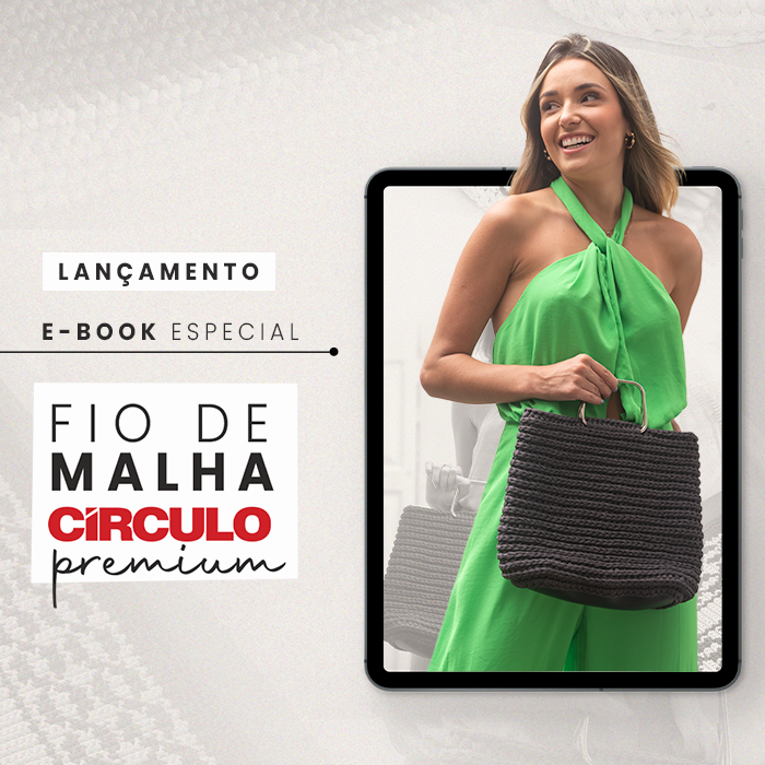 E-book Especial Fio de Malha Premium: 4 receitas exclusivas!