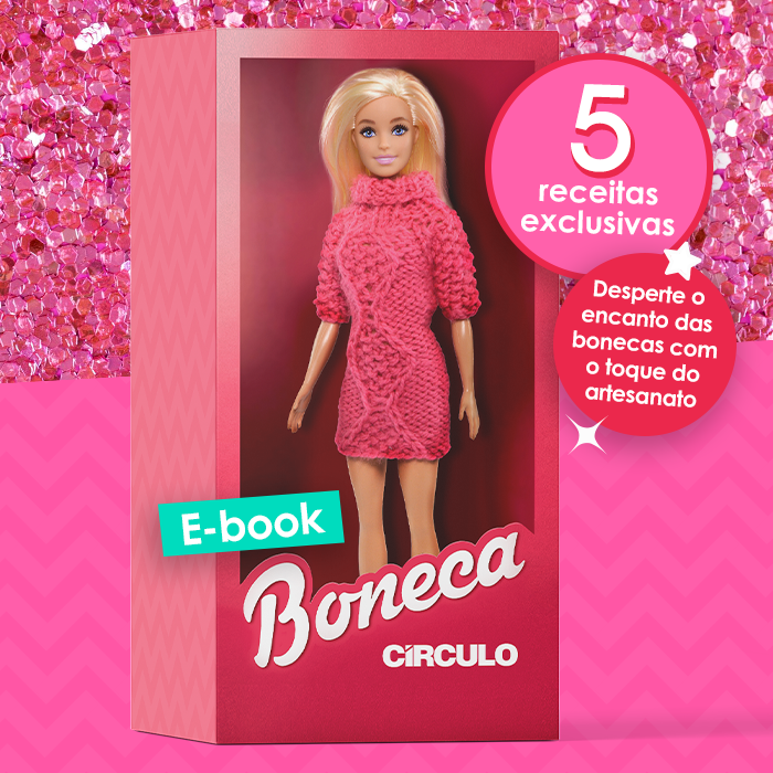 Vestido em crochê para a Barbie - passo a passo 