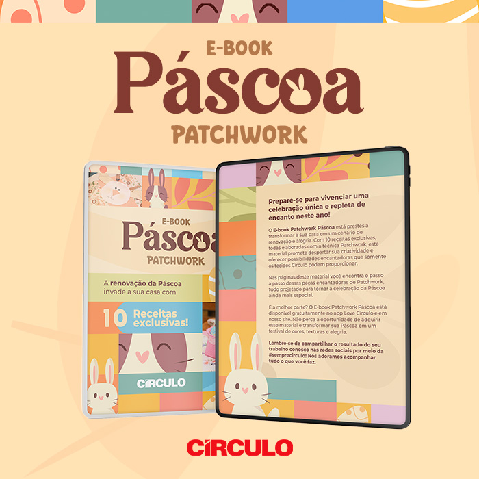 Lançamento: E-book Patchwork Páscoa!