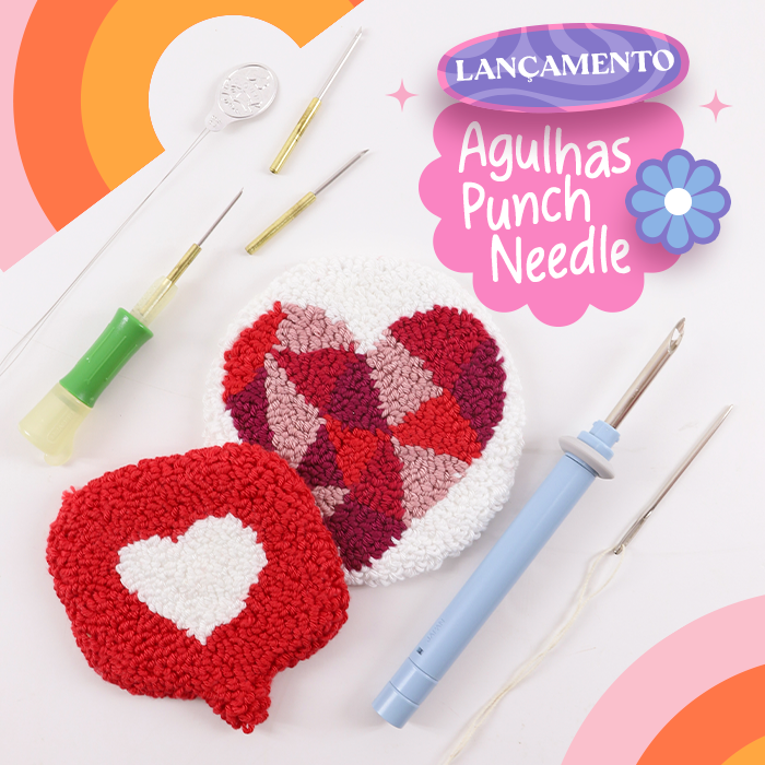 Lançamento: Agulhas Punch Needle