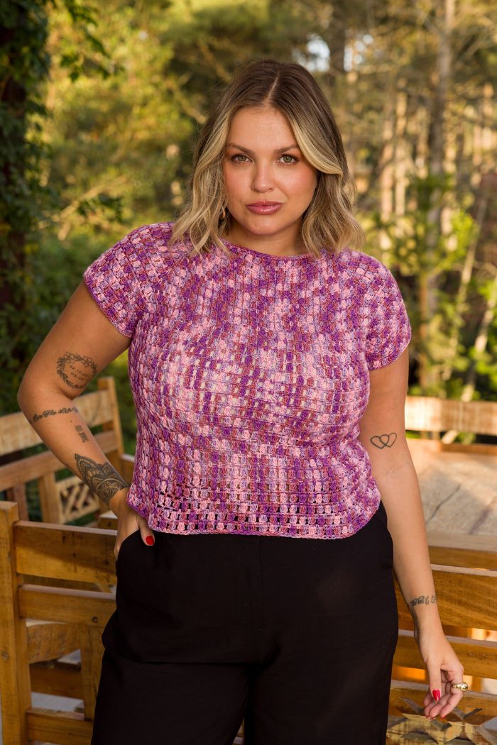 Blusa Lavanda