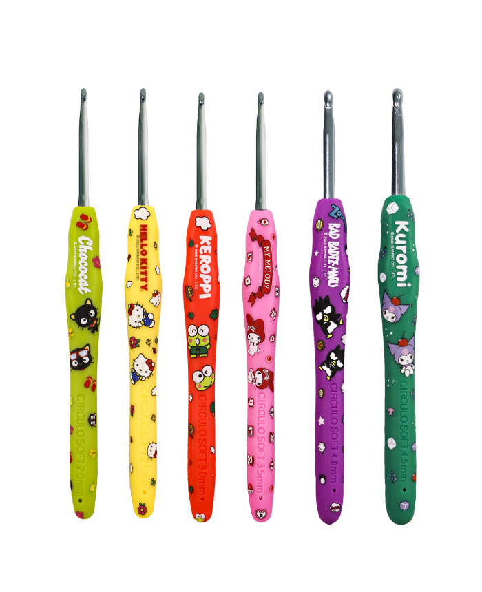 Soft Crochet Hooks Hello Kitty and Friends®