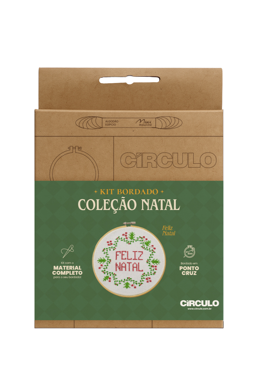 Kit Bordado Colección Navidad