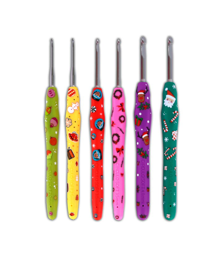 Soft Crochet Hook - Christmas Collection