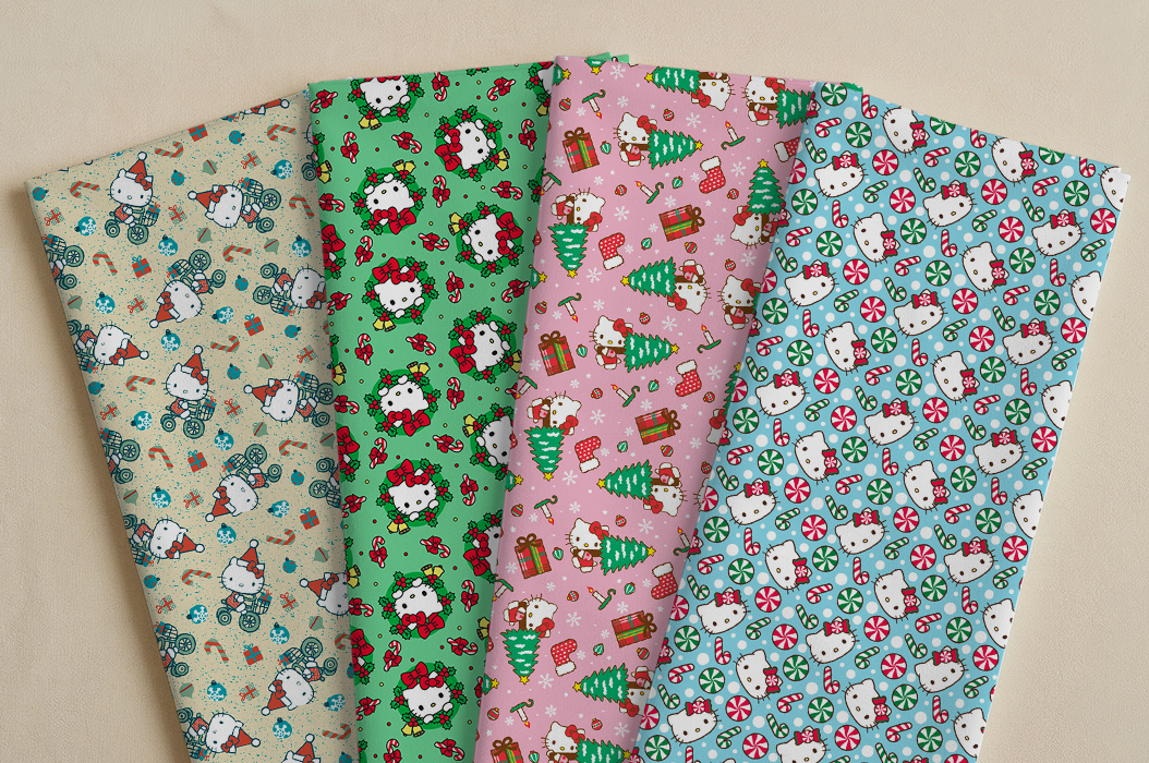 Coleção de Tecidos de Natal Hello Kitty®