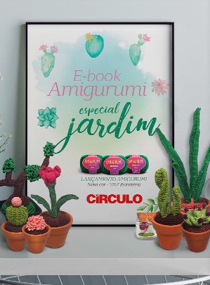 E-book Amigurumi Especial Jardim