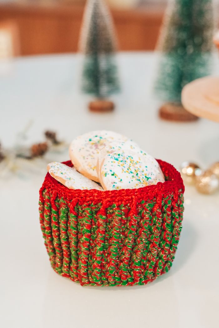 Christmas Glow Basket