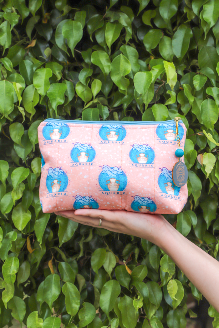 Necessaire signo - Aquário