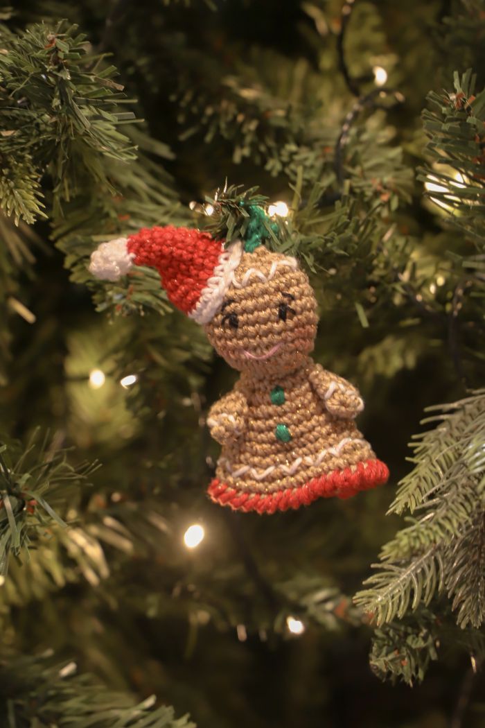 Gingerbread Bell Tree Ornament