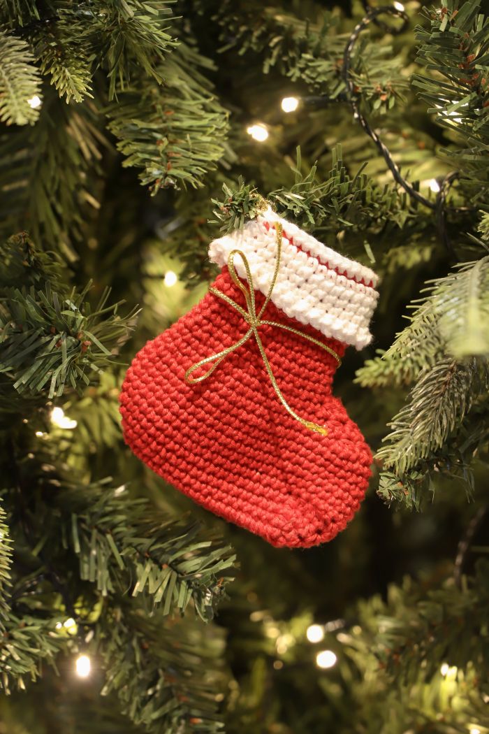 Christmas Stocking Tree Ornament