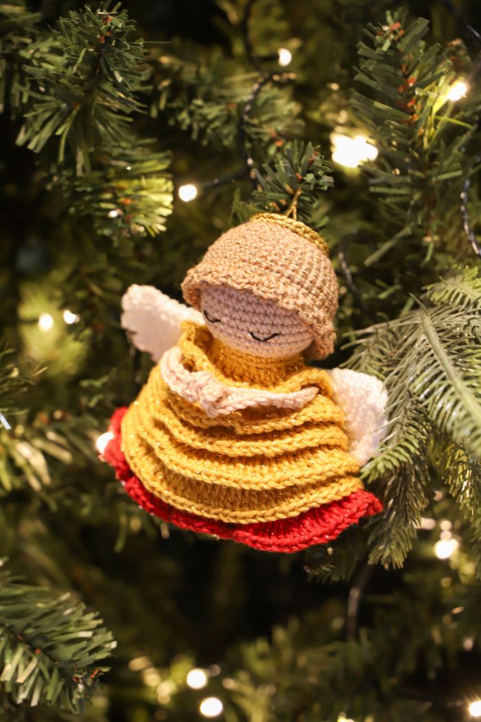 Adorno de Árbol Ángel Navideño