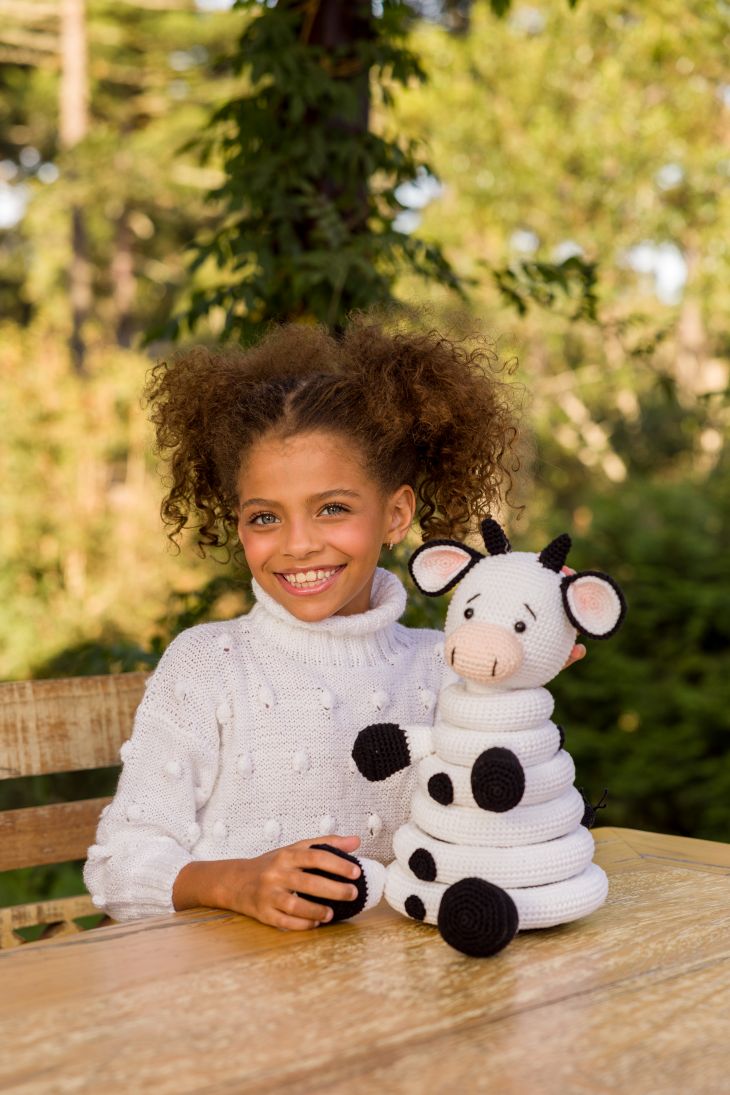 Juguete Aros Apilables de Vaquita