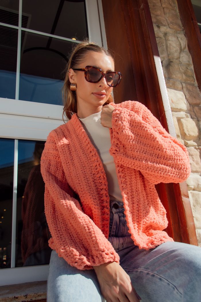 Textured Cardigan