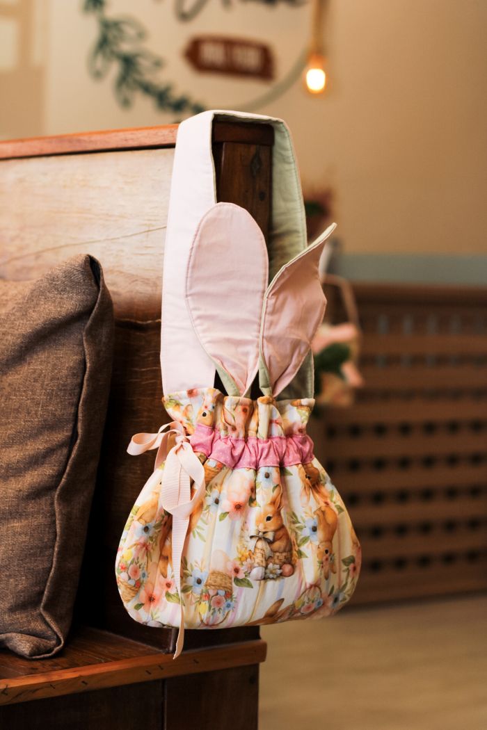 Bolsa cestinha com orelhas