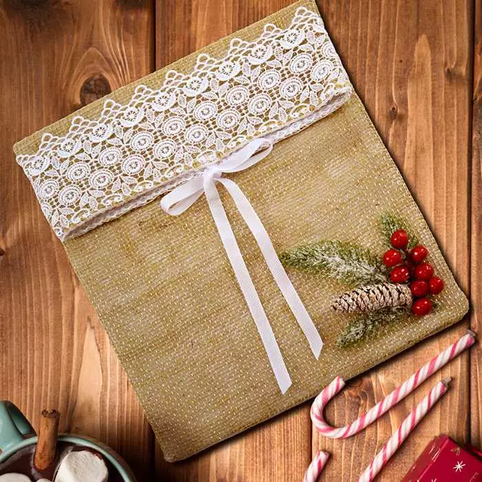 Ideias para embalagens de presentes de Natal