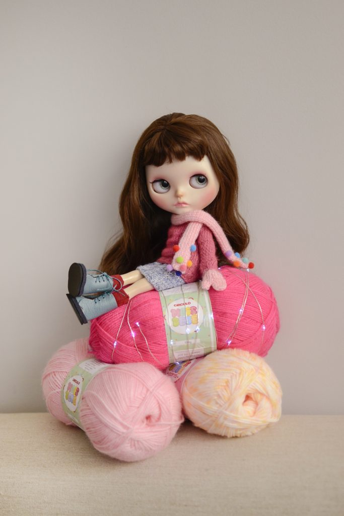 luva em tricô e-book bonecas doll modelista