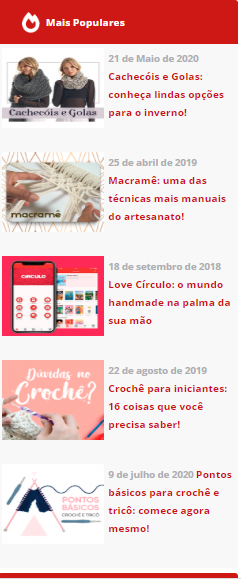 mais populares novo blog