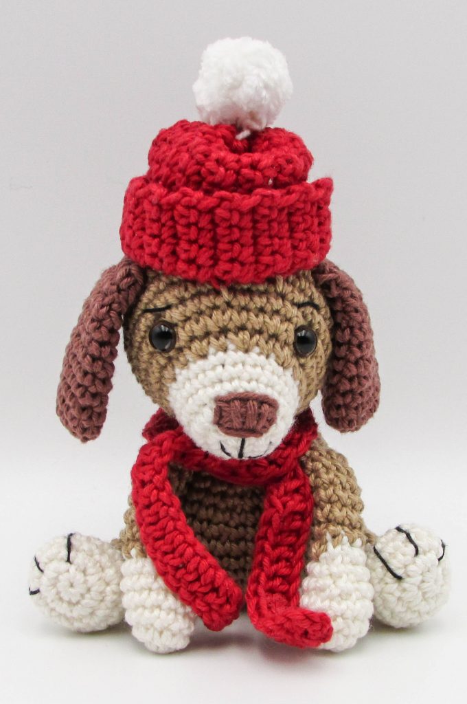 bob, o cachorro do papai noel Apostila Círculo Amigurumis 18