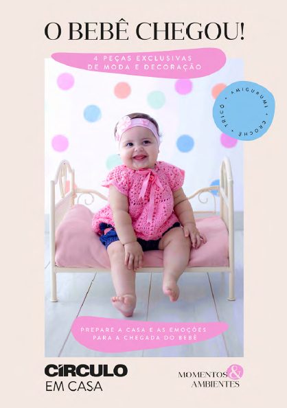 capa e-book o bebê chegou
