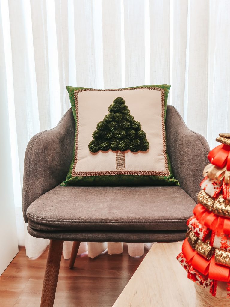 almofada pinheiro e-book especial natal