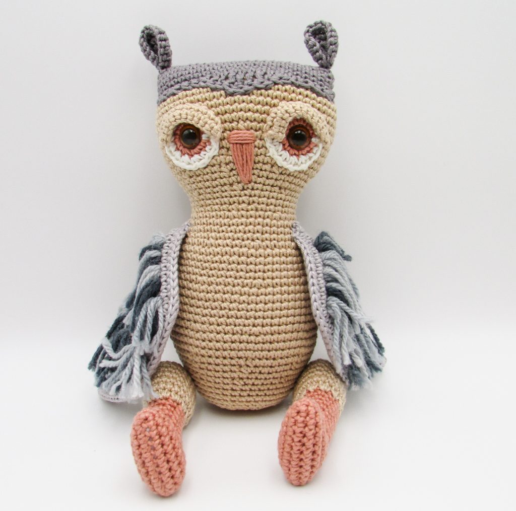 coruja edwiges apostila amigurumis 19