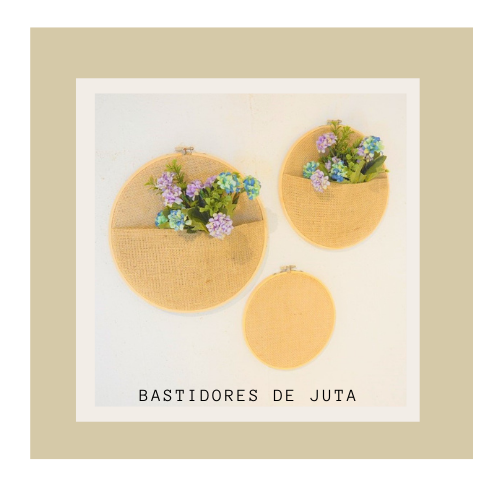 bastidores de juta