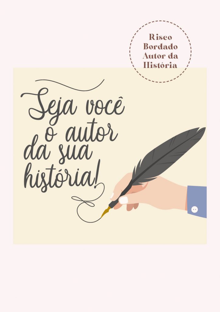 Risco Bordado Autor Da História E-book Círculo Bordado