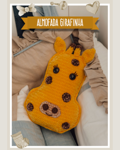 Almofada Girafa