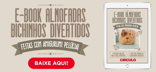 E-BOOK ALMOFADAS BICHINHOS DIVERTIDOS