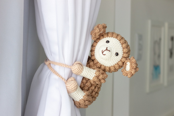 decoração amigurumi quarto bebê