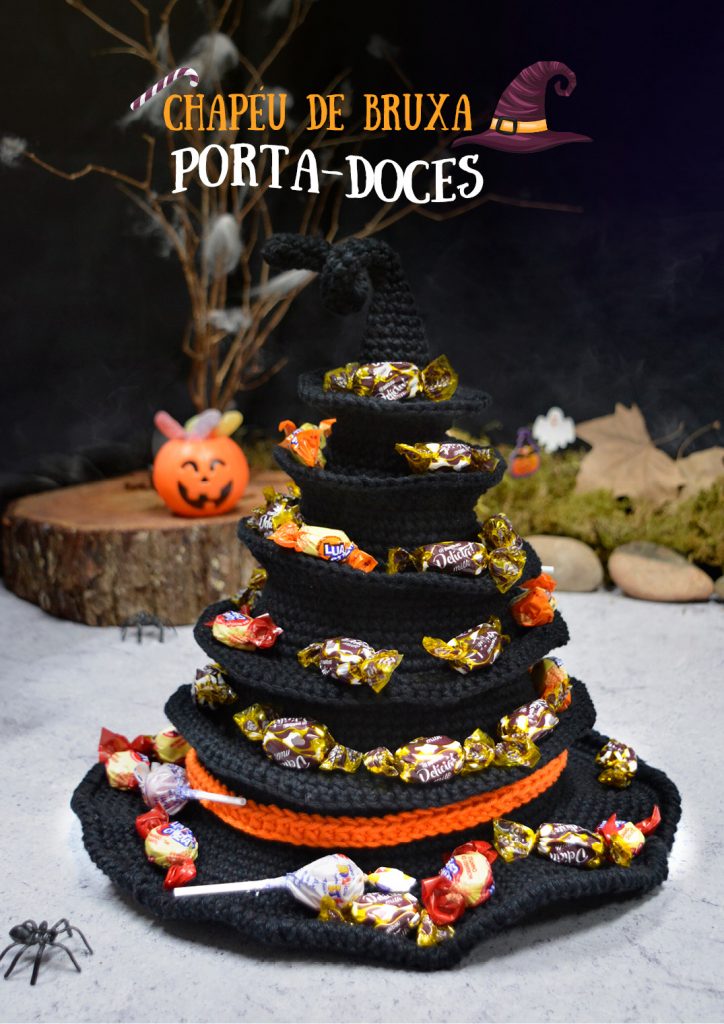 Chapéu de Bruxa porta-doces