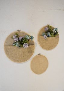 decoração para plantas parede