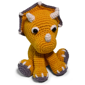 kit amigurumi dinossauro