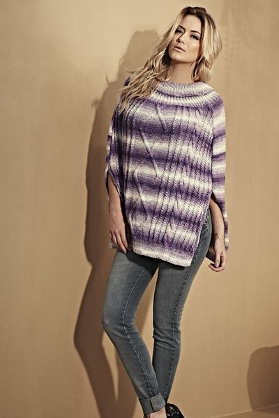 Poncho feminino