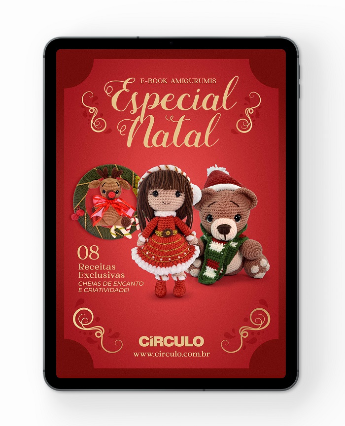 E-book de Amigurumis de Natal