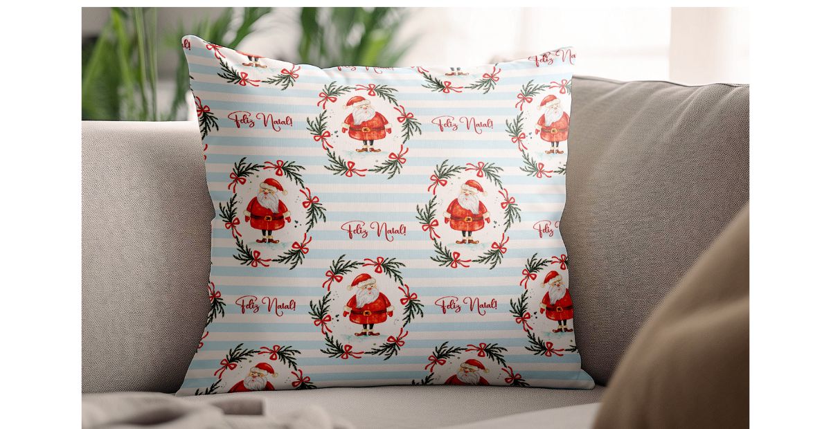 Almofadas de Natal Patchwork