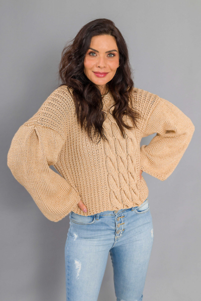 blusa-tricô-trança
