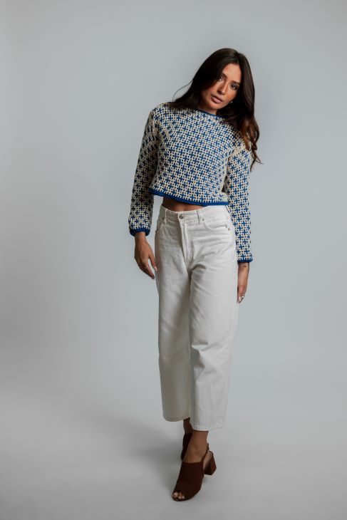 Tendências de moda em crochê