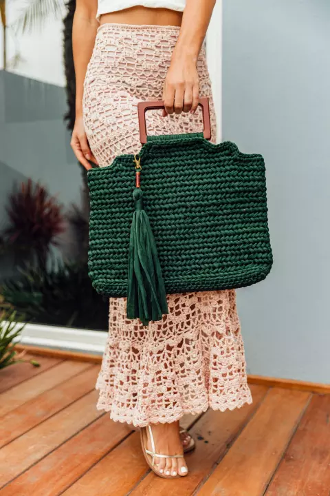 Bolsa Alça Retangular