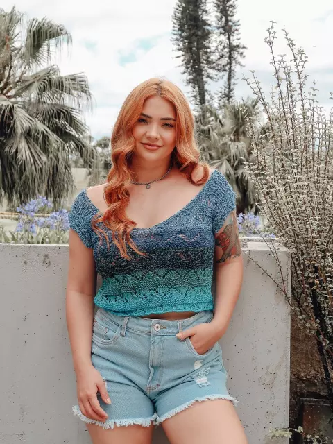 Blusinha Tropical