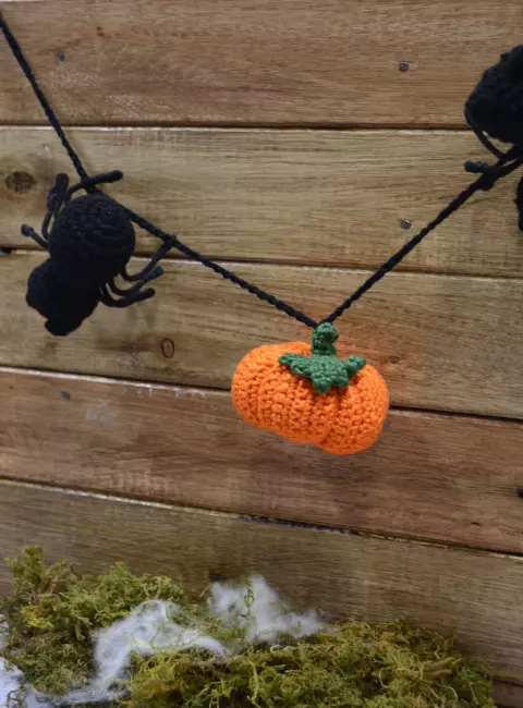 Varal Abóbora com Aranha