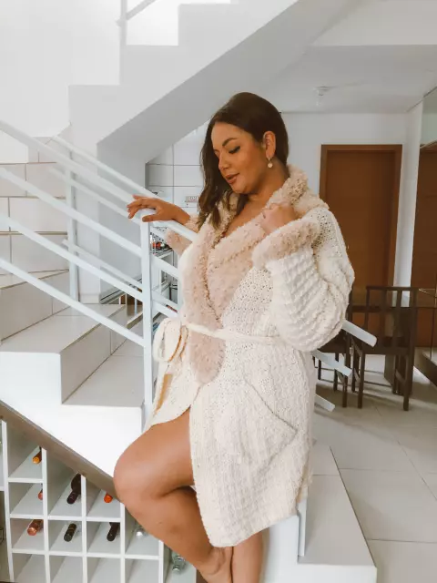 Robe com Pelo