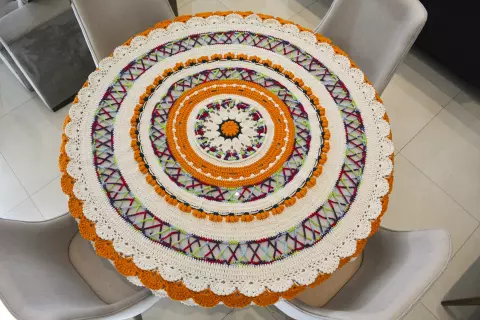 Toalha de Mesa Policromática