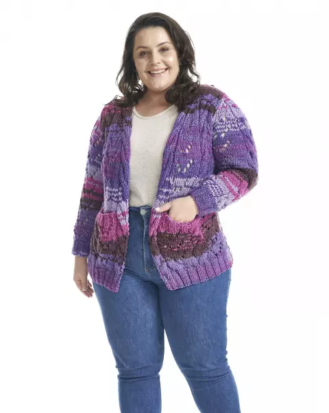 Cardigan Rendado