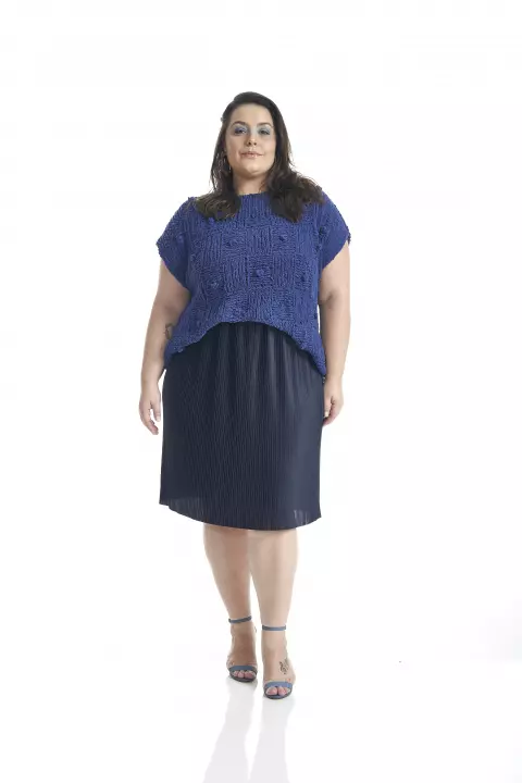 Blusa Azul Ternura