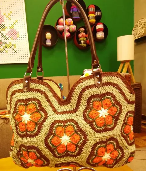Bolsa African Flowers