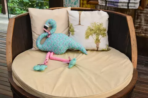 Almofada Flamingo
