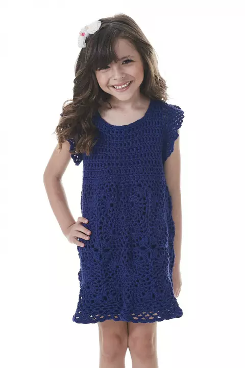Vestido Infantil Marinho