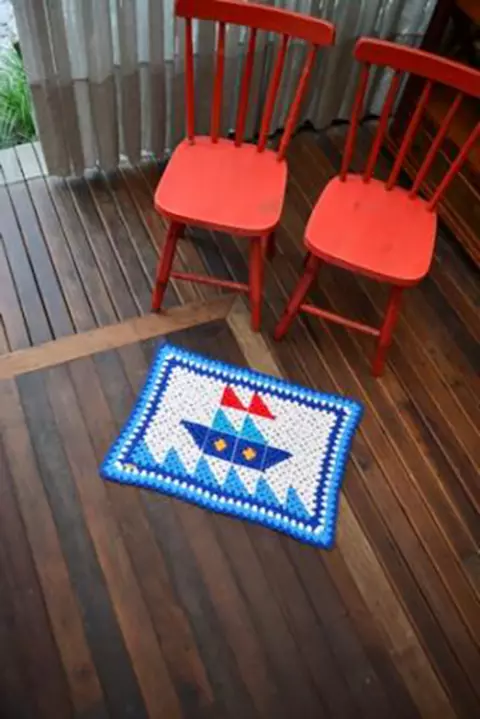 Tapete Infantil Barco