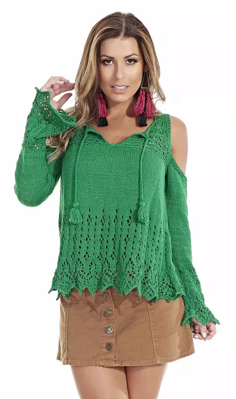 Blusa Ombros à Mostra